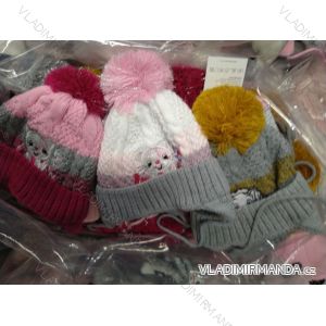 Girls' winter warm cap (3-8 years) POLAND PRODUCTION PV919003