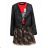 Set leatherette jacket, t-shirt and skirt for children and adolescent girls (110-160) GLO-STORY GLO19GLT-7502