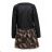 Set leatherette jacket, t-shirt and skirt for children and adolescent girls (110-160) GLO-STORY GLO19GLT-7502