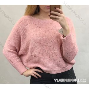 Women's knitted long sleeve sweater (uni sm) ITALIAN MODA IM919802
