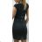 Elegant warm women's short sleeve dress (uni s / m) ITALIAN FASHION IM9198724-1