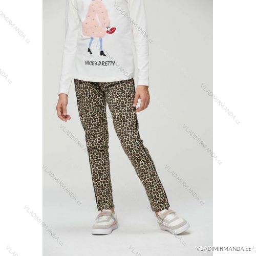 Girls' long trousers (134-164) GLO-STORY GDK-9418