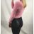 Crop sweater long sleeve ladies (uni xs-s) ITALIAN MODA IM719467