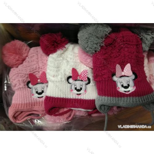 Girls' winter warm cap (2-5 years) POLAND PRODUCTION PV919012
