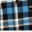 Boy´s flannel shirt for children (116-146) KUGO S3134