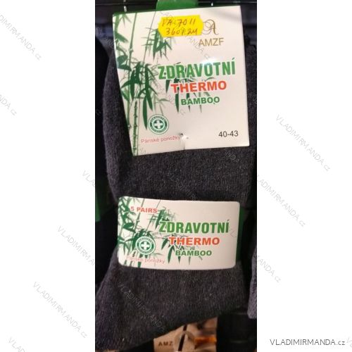 Men socks warm thermo bamboo men (40-47) AMZF PA-7011
