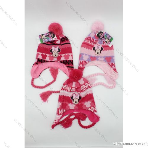 Winter hat with pompon minnie mouse baby girl (48-50) SETINO MIN-A-HAT-329