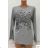 Women's T-shirt warm long sleeve oversized (l-3xl) ERBOSSI PM119K9786
