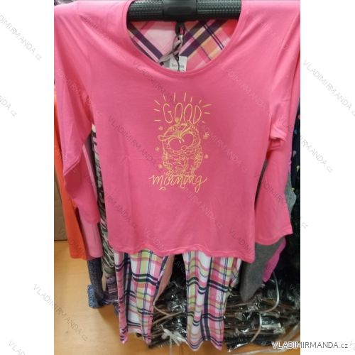 Women's pajamas long oversized (l-3xl) BENTER BES19010
