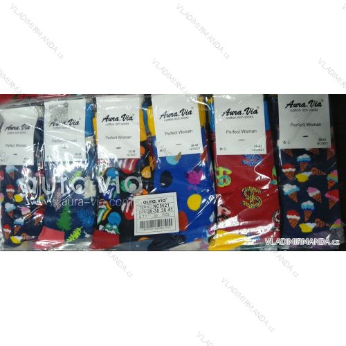 Socks perfect thin women (35-41) AURA.VIA NC5621
