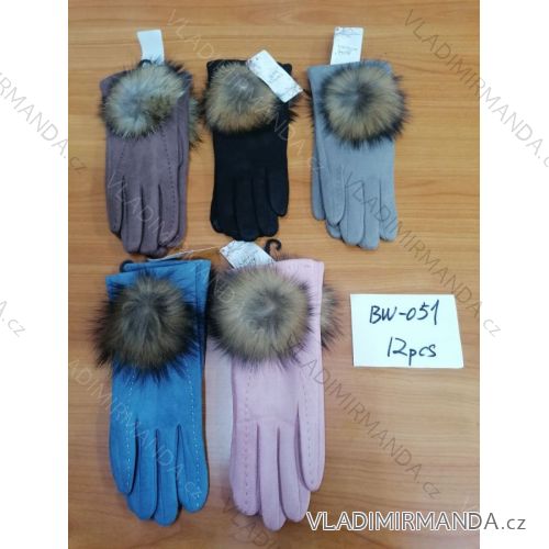 Winter gloves women (ONE SIZE) DELFIN BW-051
