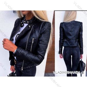 Women's leatherette jacket (s-xl) POLISH MODA JMK190023