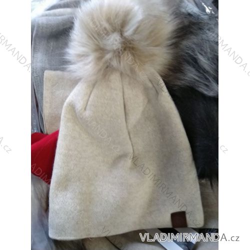 Women's winter fleece hat (ONE SIZE) POLAND POL219039
