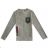 T-shirt with 3D picture long sleeve youth boys (134-164) KUGO S3141