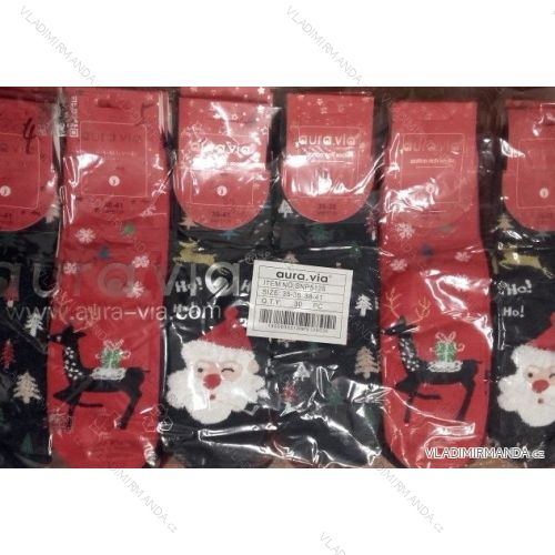 Women's socks warm Christmas motive (35-41) AURA.VIA SNZ5128