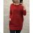 Tunic ALÁ DRESS Long Sleeve Ladies WITH JEWELERY (uni s / m) ITALIAN FASHION IM919905