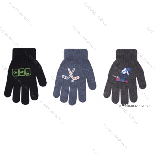 Gloves warm children boys (14-16-18cm) YOCLUB POLAND R-119