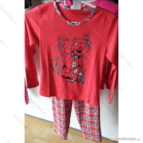 Girls' long pajamas (98-128) FOCUSE FOC1936-282C
