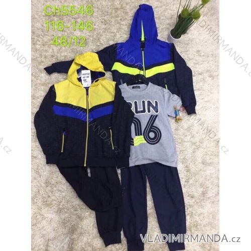 Tracksuit with adolescent boys' shirt (116-146) SAD SAD19CH5546
