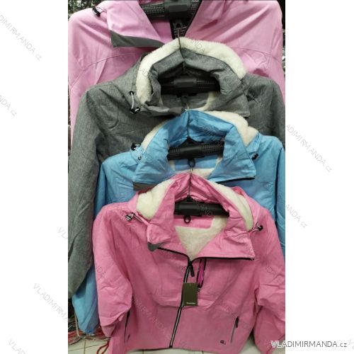 Warm jacket with zipper ladies oversized (xl-4xl) TEMSTER BES1923424