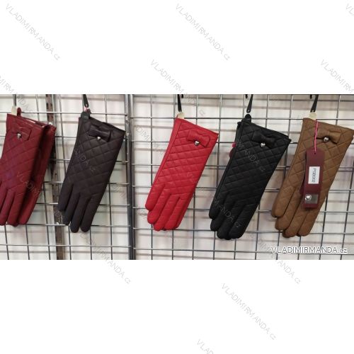 Winter gloves women's leatherette (ONE SIZE) ECHT ECHT19PSB002
