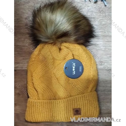 Women's winter fleece hat (ONE SIZE) WOOLK POLAND POL119132
