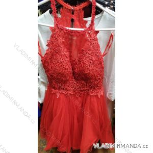 Elegant Sleeveless Lace Dress, Lace Women (uni s-l) ITALIAN FASHION IM919894
