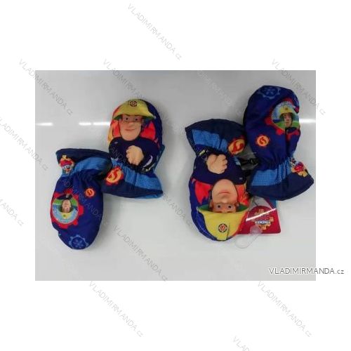 Gloves mittens children boys fireman sam (3-6 years) SETINO 800-442