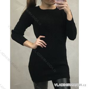 Women's knitted long sleeve dress (uni s-m) ITALIAN FASHION TM919092
