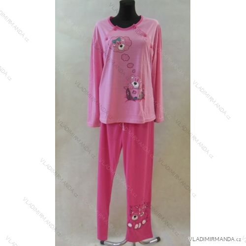 Pajamas Long Ladies Cotton Oversized (m-3xl) TOWARDO 49192
