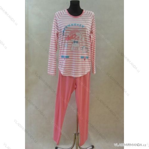 Pajamas Long Ladies Cotton Oversized (xl-4xl) TOWARDO 49082
