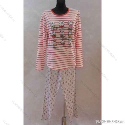 Pajamas Long Ladies Cotton Oversized (xl-4xl) TOWARDO 49087
