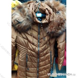 Jacket with fur winter women (m-3xl) BLACK + FISH MA819D-038C
