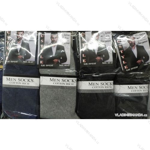 Men's cotton socks (40-43,44-47) GERMANY PON19060
