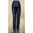 Ladies long leatherette leggings (S-2XL) ELEVEK ELE19PP820
