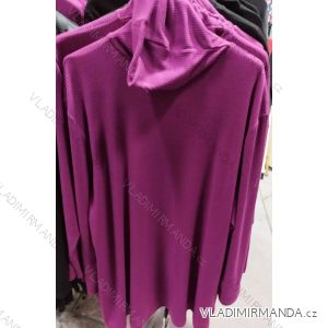 Women's long sleeve turtleneck sweater oversized (4xl-9xl) CZECH FASHION CRM19002
