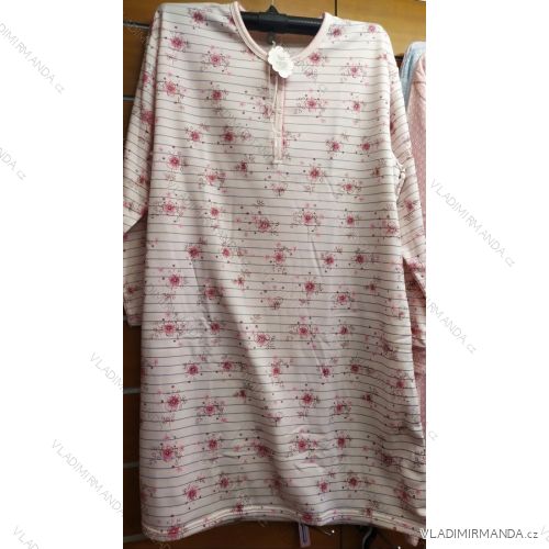 Nightdress warm long sleeve shirt women oversized (xl-4xl) VALERIE DREAM LP-8323
