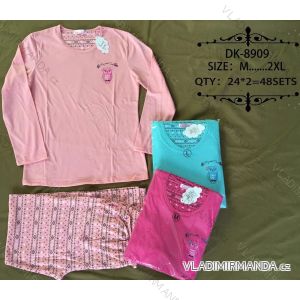 Pajamas Long Ladies Cotton (m-2xl) VALERIE DREAM DK-8907