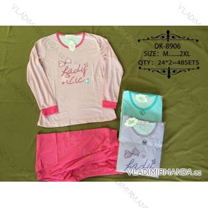 Pajamas Long Ladies Cotton (m-2xl) VALERIE DREAM DK-8907