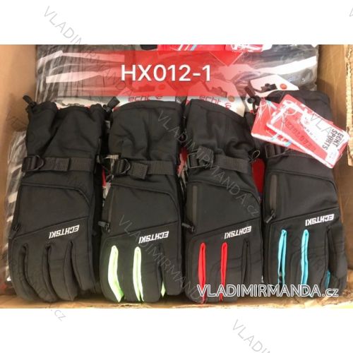 Fingerless ski gloves mens and ladies ECHT hx012-1