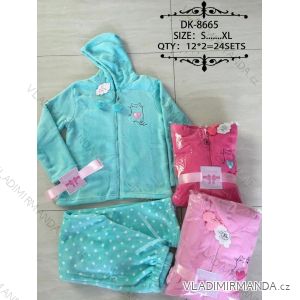 Warm pajamas long hooded women (s-xl) VALERIE DREAM DK-8665
