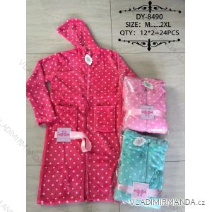 Bathrobe with hood and pockets women (m-2xl) VALERIE DREAM DY-8490