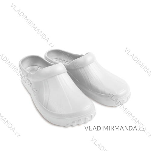 White rubber boys' and men's slippers (36-46) DEMAR BEF204822D
