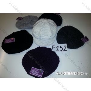 Women's knitted hat with universal ECHT F152 peak
