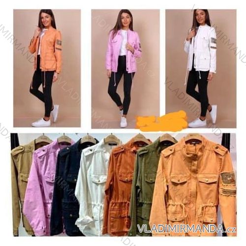 Spring jeans jacket women's (s-xl) Polish JMK19028
