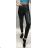 Leggings Trousers Leatherette Long Ladies (XS-L) Monday Premium D6661-B
