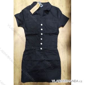 Denim short sleeve dress women (s-xl) GOURD MA120GD6052-3J
