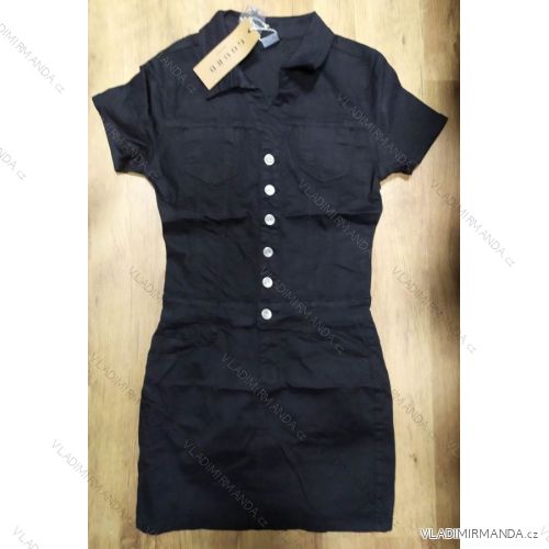 Denim short sleeve dress women (s-xl) GOURD MA120GD6052-3J
