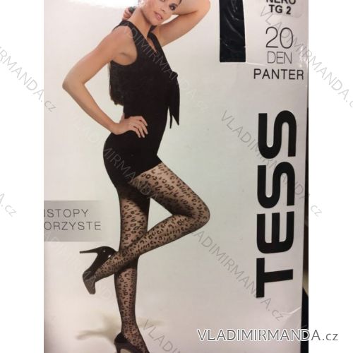 Tights women 20DEN (UNIs-xl) TESS DPP20PANTER black 4