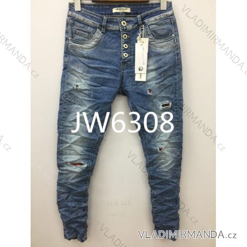 Jeans jeans long women (XS-XL) JEWELLY LEXXURY LEX20JW6308